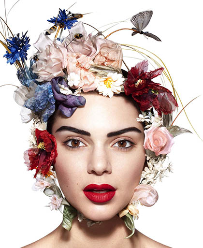 #33 Kendall Jenner in Dior Haute for Harpers B copy